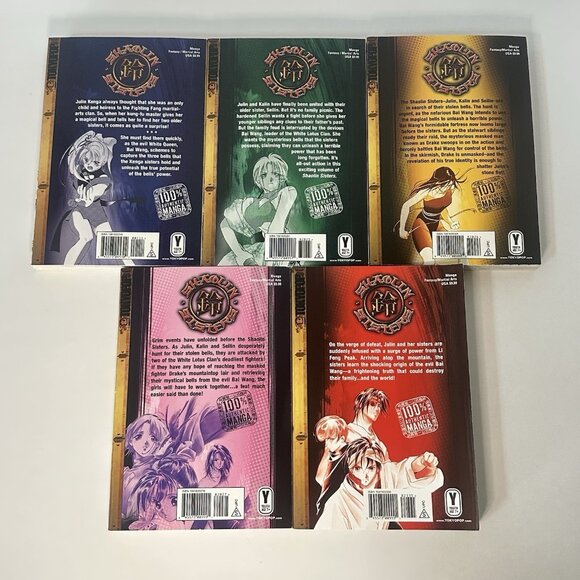 Manga Shaolin Sisters Complete Set English Tokyopop Vol 1-5 Hirano Kakinouchi - Picture 11 of 15
